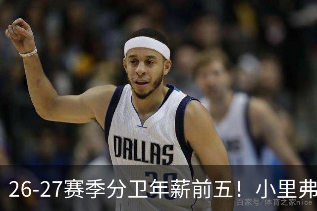 26-27赛季分卫年薪前五！小里弗斯上榜，爱德华兹仅第四